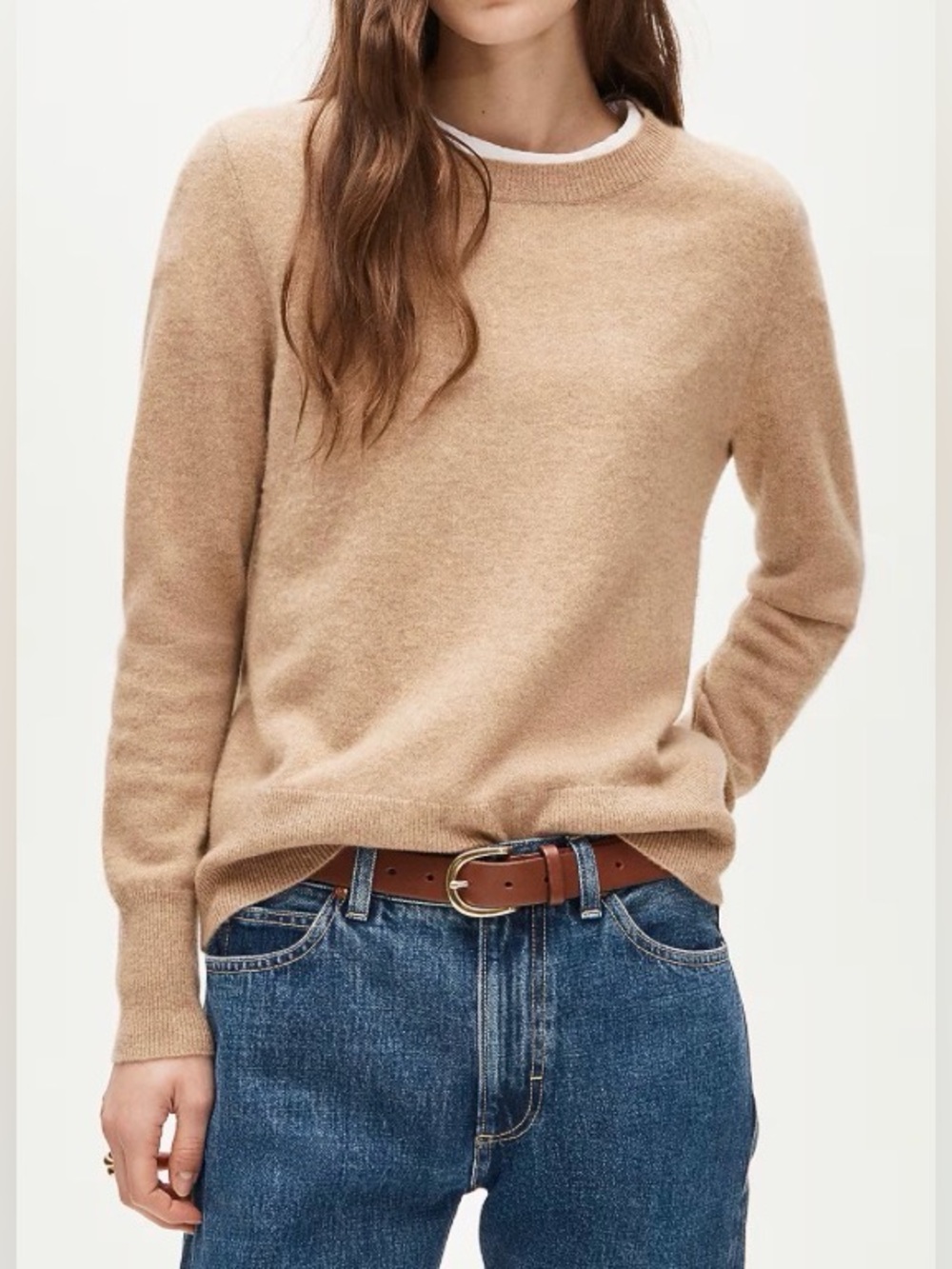 NWT New J. Crew Cashmere classic-fit crewneck sweater